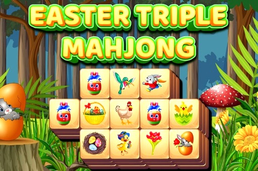 Easter Triple Mahjong Game